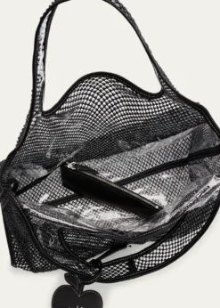 3.1 Phillip LimEmbellished Mesh Market Tote Bag