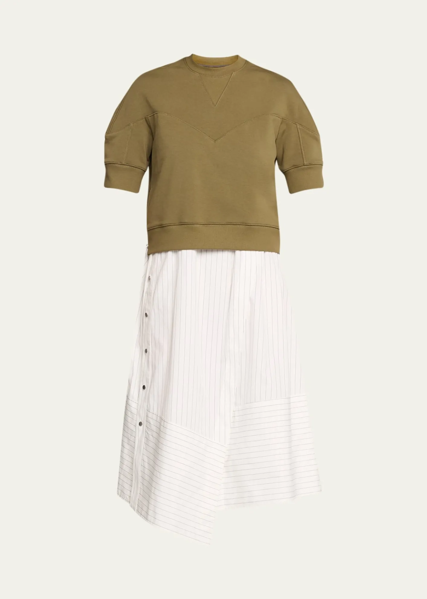 3.1 Phillip LimFrench-Terry Combo Dress
