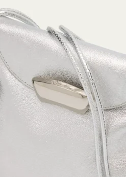 3.1 Phillip LimID Petite Soft Metallic Leather Shoulder Bag