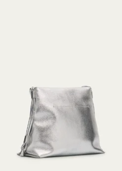 3.1 Phillip LimID Petite Soft Metallic Leather Shoulder Bag