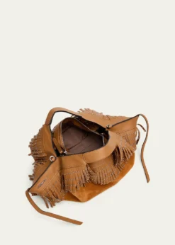 3.1 Phillip LimLuna Mini Fringe-Trim Suede Crossbody Bag