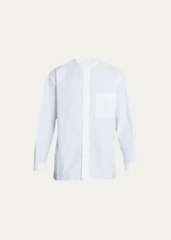 3.1 Phillip LimMen's Band-Collar Relaxed Sport Shirt