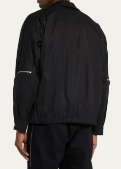 3.1 Phillip LimMen's Curve-Zip Blouson Jacket