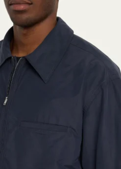3.1 Phillip LimMen's Half-Zip Popover Shirt