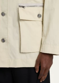 3.1 Phillip LimMen's Twill Button-Front Chore Coat