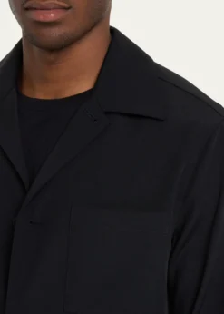 3.1 Phillip LimMen's Zip-Pocket Work Jacket