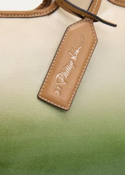 3.1 Phillip LimOmbre Coated Canvas Mini Market Tote Bag