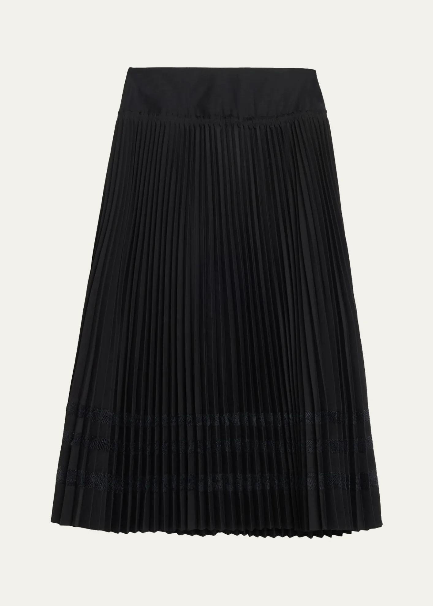 3.1 Phillip LimPleated A-Line Midi Skirt