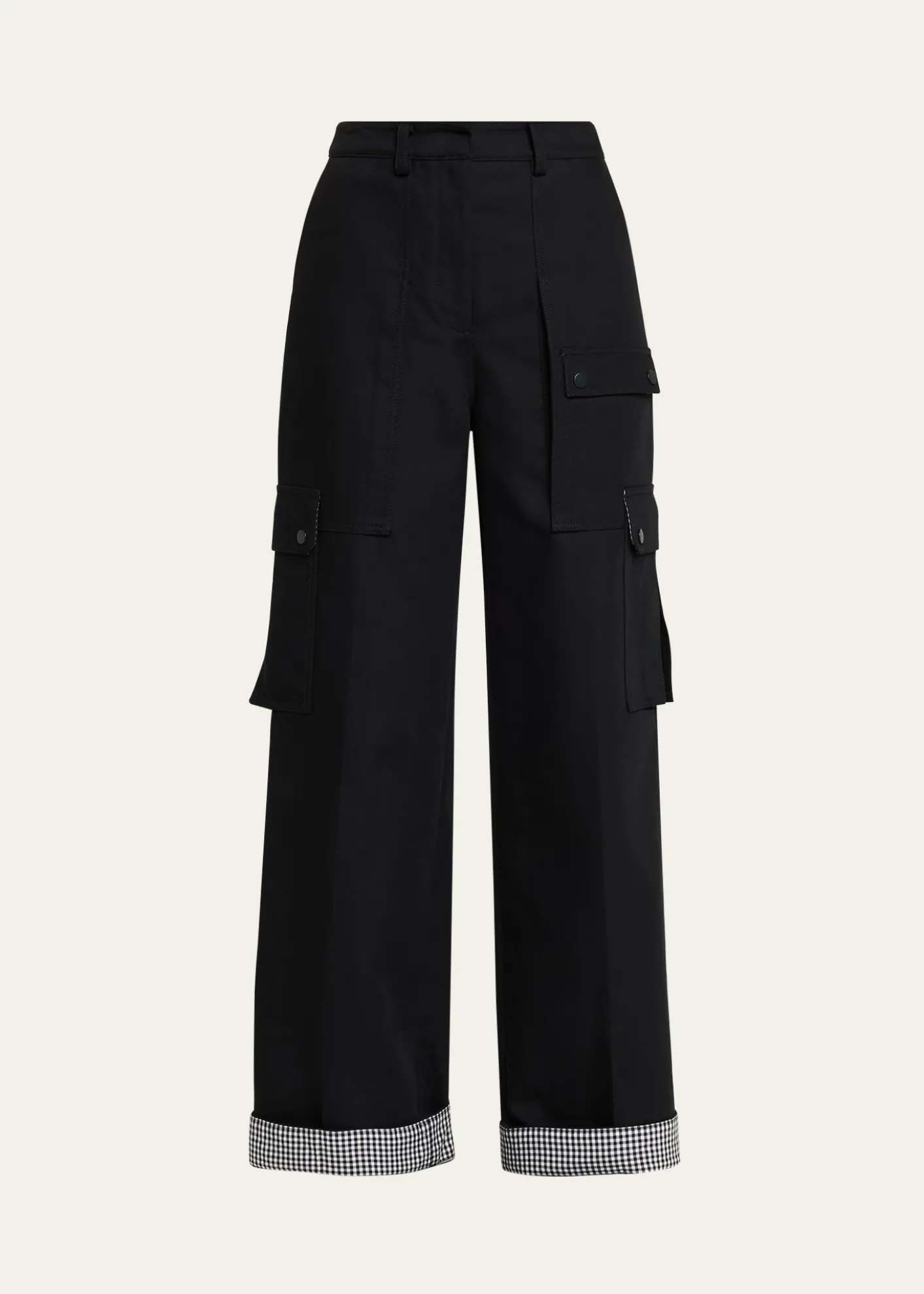 3.1 Phillip LimUtility Cargo Pants with Contrast Cuffs