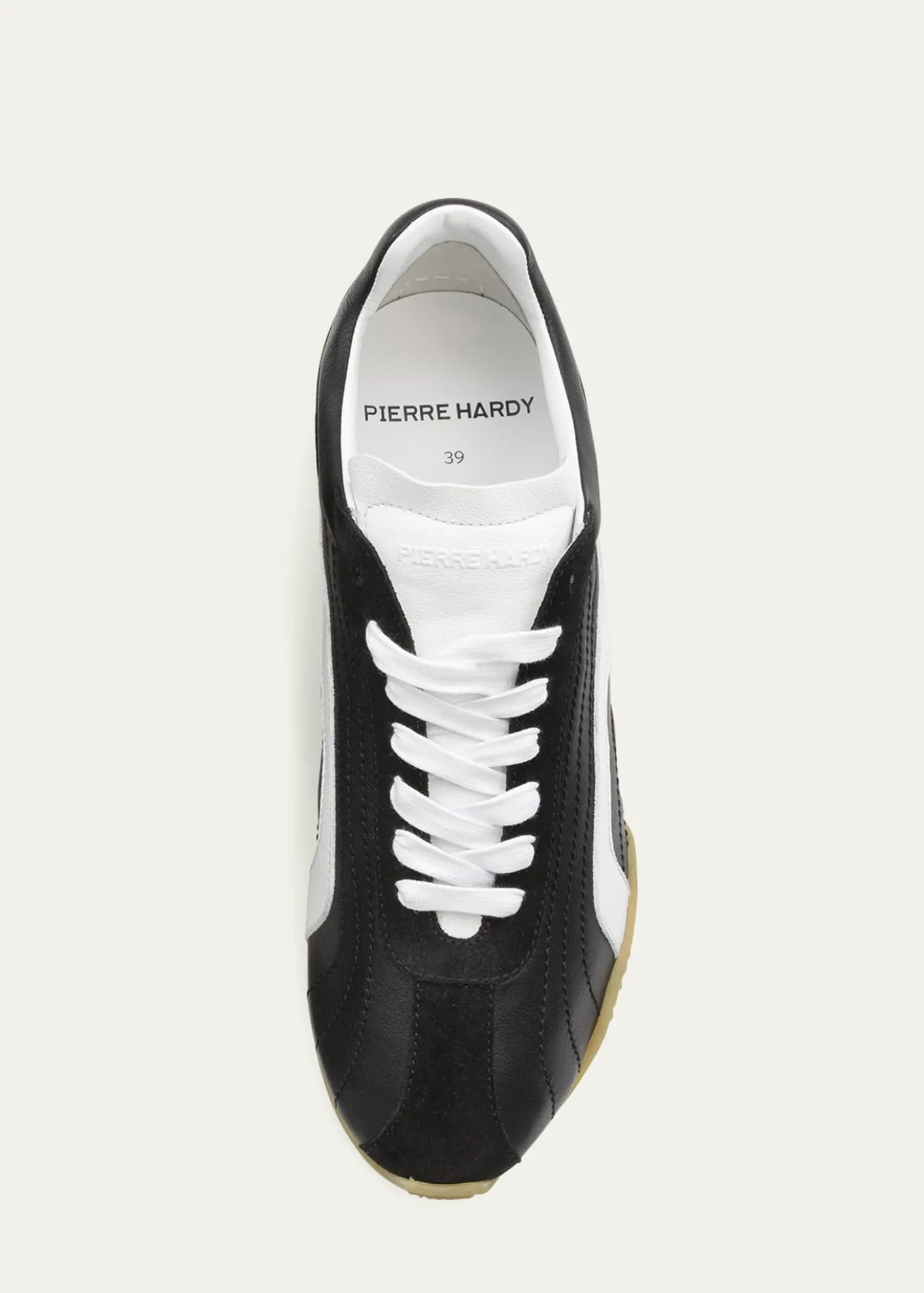 Pierre HardyJump Mixed Leather Sneakers