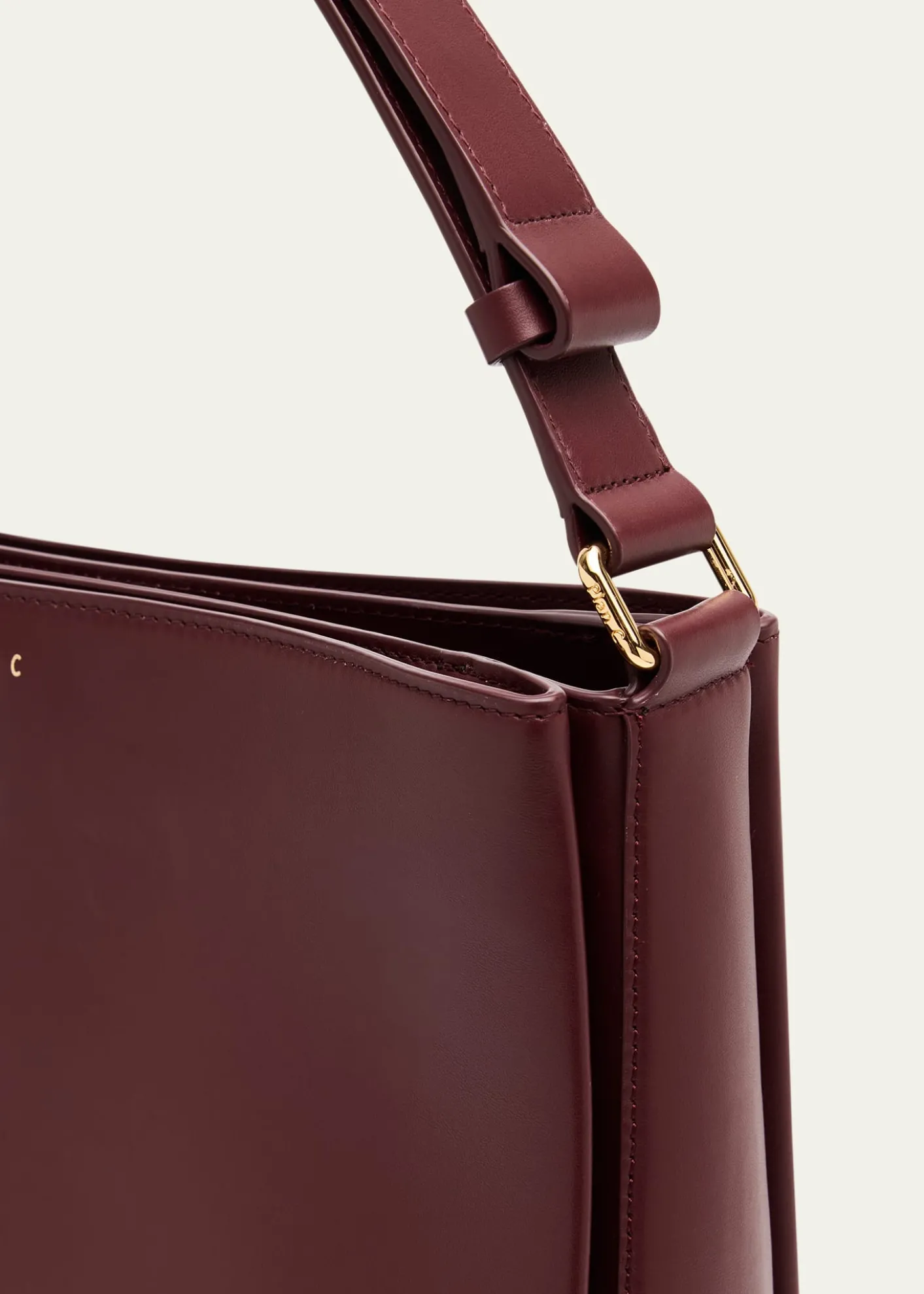 Plan CFolded Tote Bag in Vitello Leather