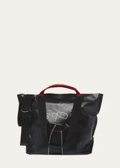 Plan CMedium Printed Shopper Tote Bag