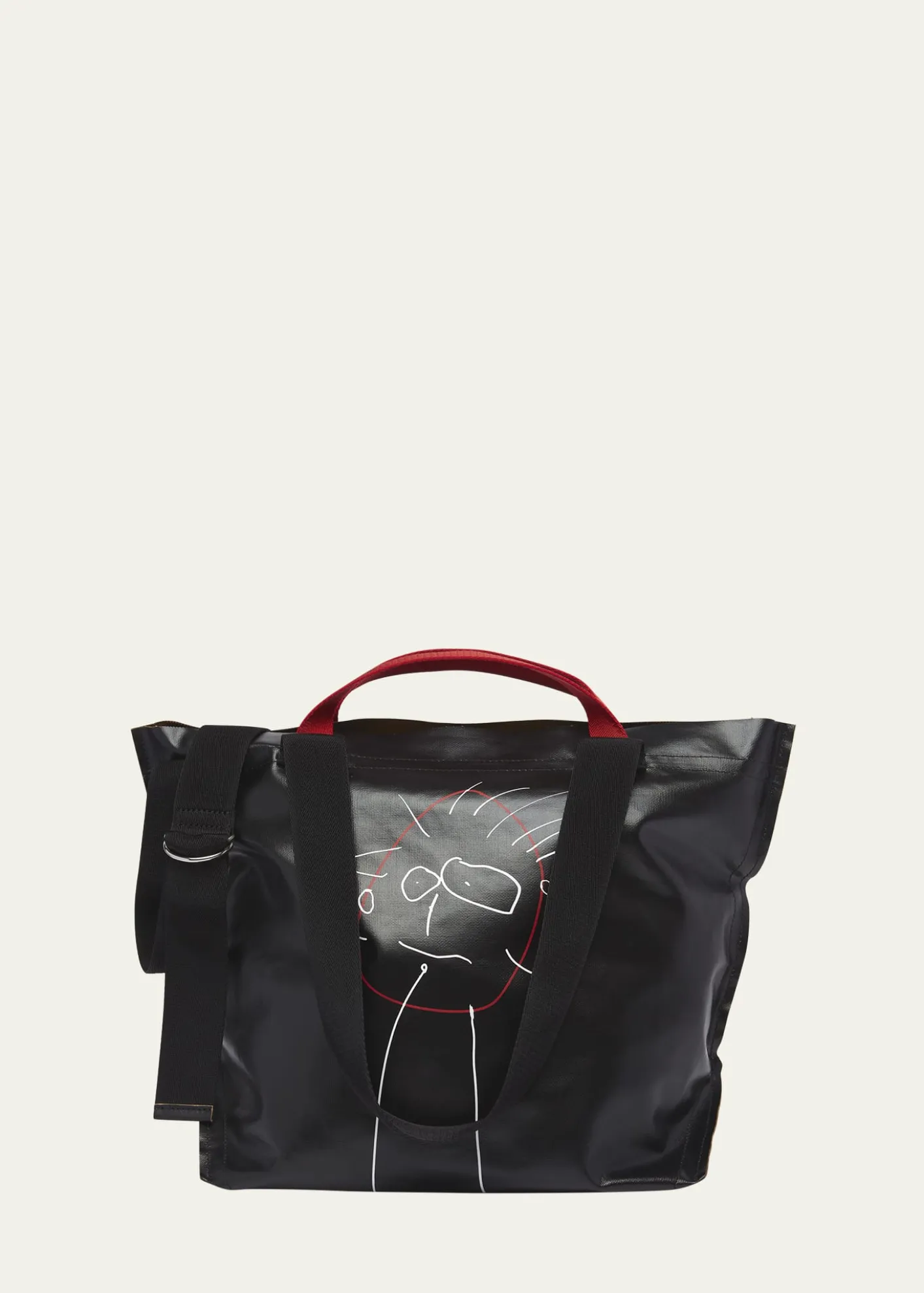 Plan CMedium Printed Shopper Tote Bag