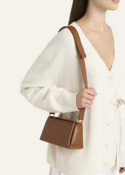 Plan CMini Turn-Lock Leather Shoulder Bag