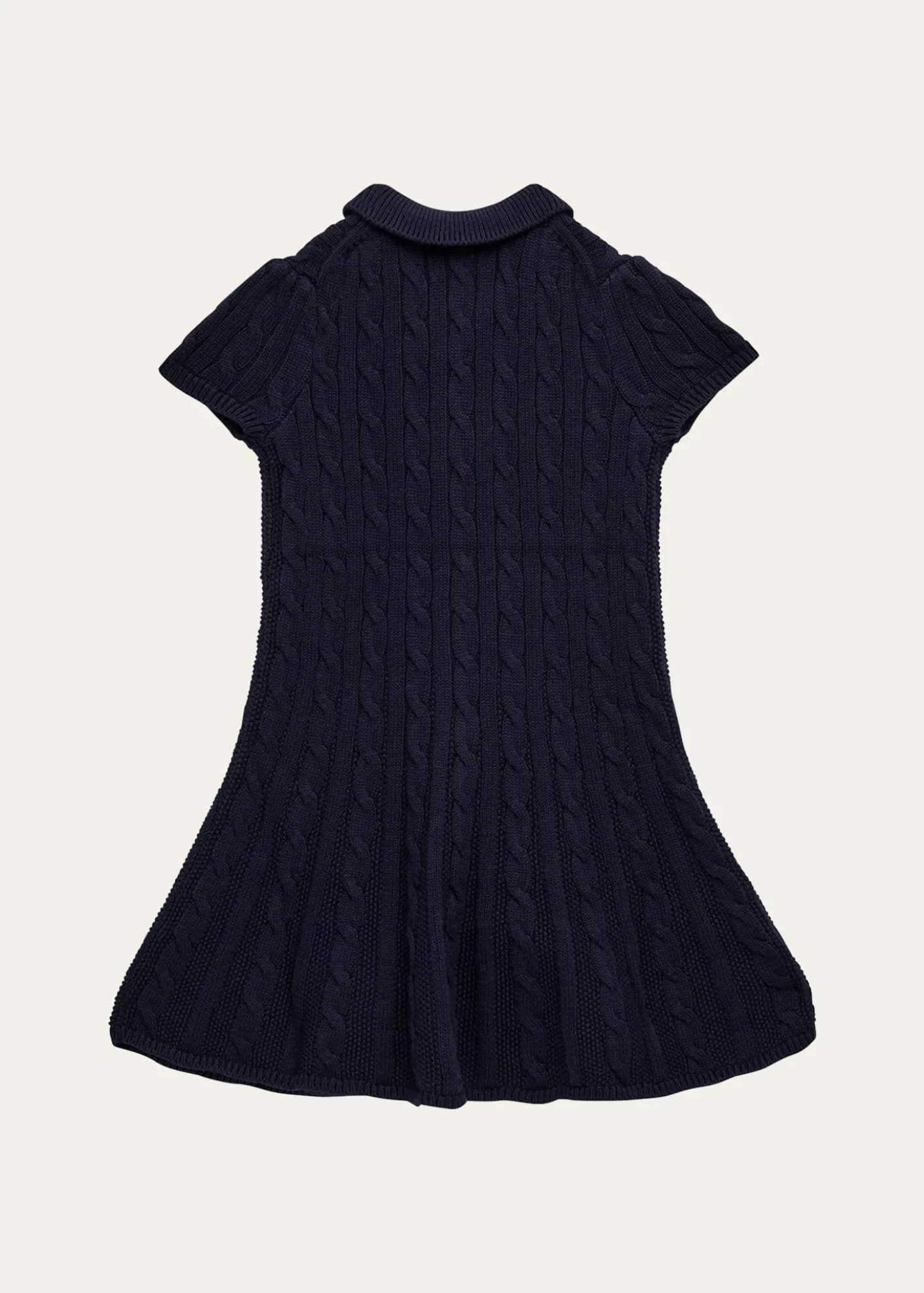 Polo Ralph Lauren Girl's Cable Knit Sweater Dress, Size 2-6X
