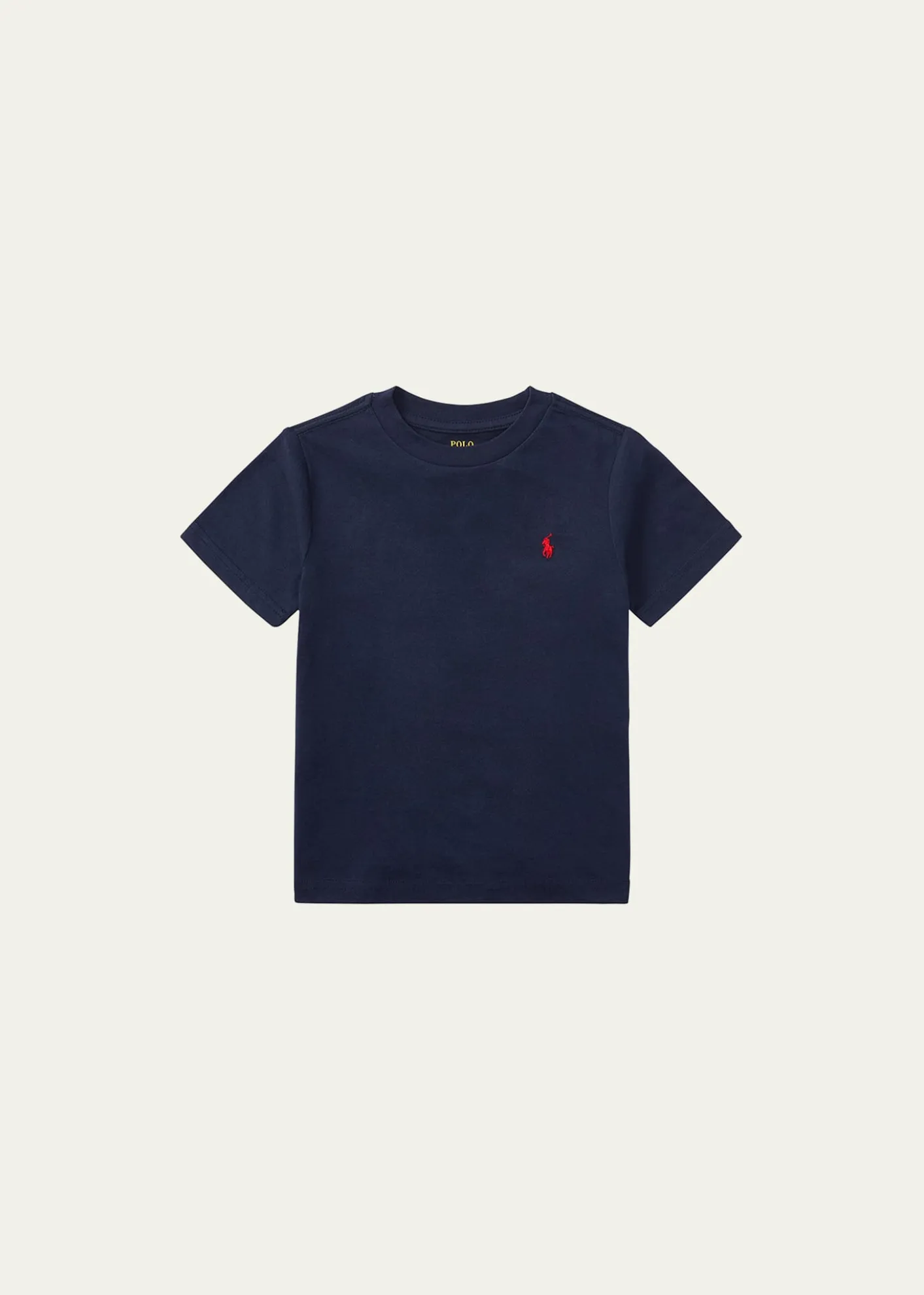 Polo Ralph LaurenBoy's Cotton Jersey Crewneck Tee, Size 2-7
