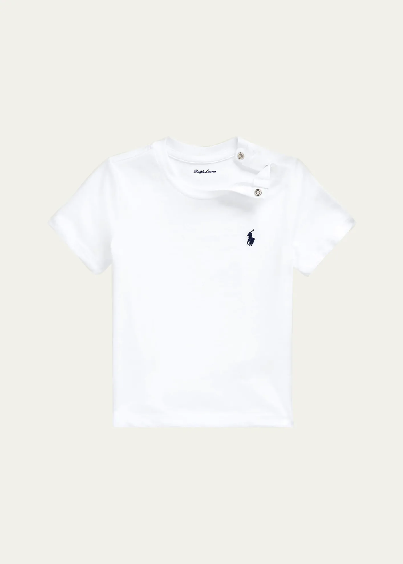 Polo Ralph LaurenBoy's Cotton Jersey Crewneck Tee, Size 3-24M