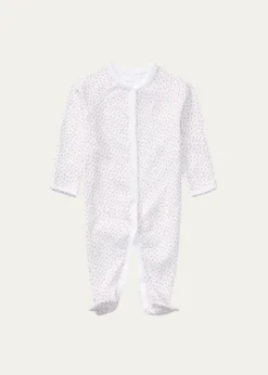 Polo Ralph LaurenFloral Print Cotton Footie Pajamas, Size Newborn-12 Months