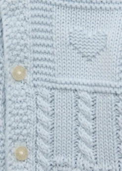 Polo Ralph LaurenKid's Cardigan W/ Bear Intarsia, Size 3M-24M