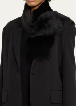 PologeorgisLamb Shearling Fur Scarf