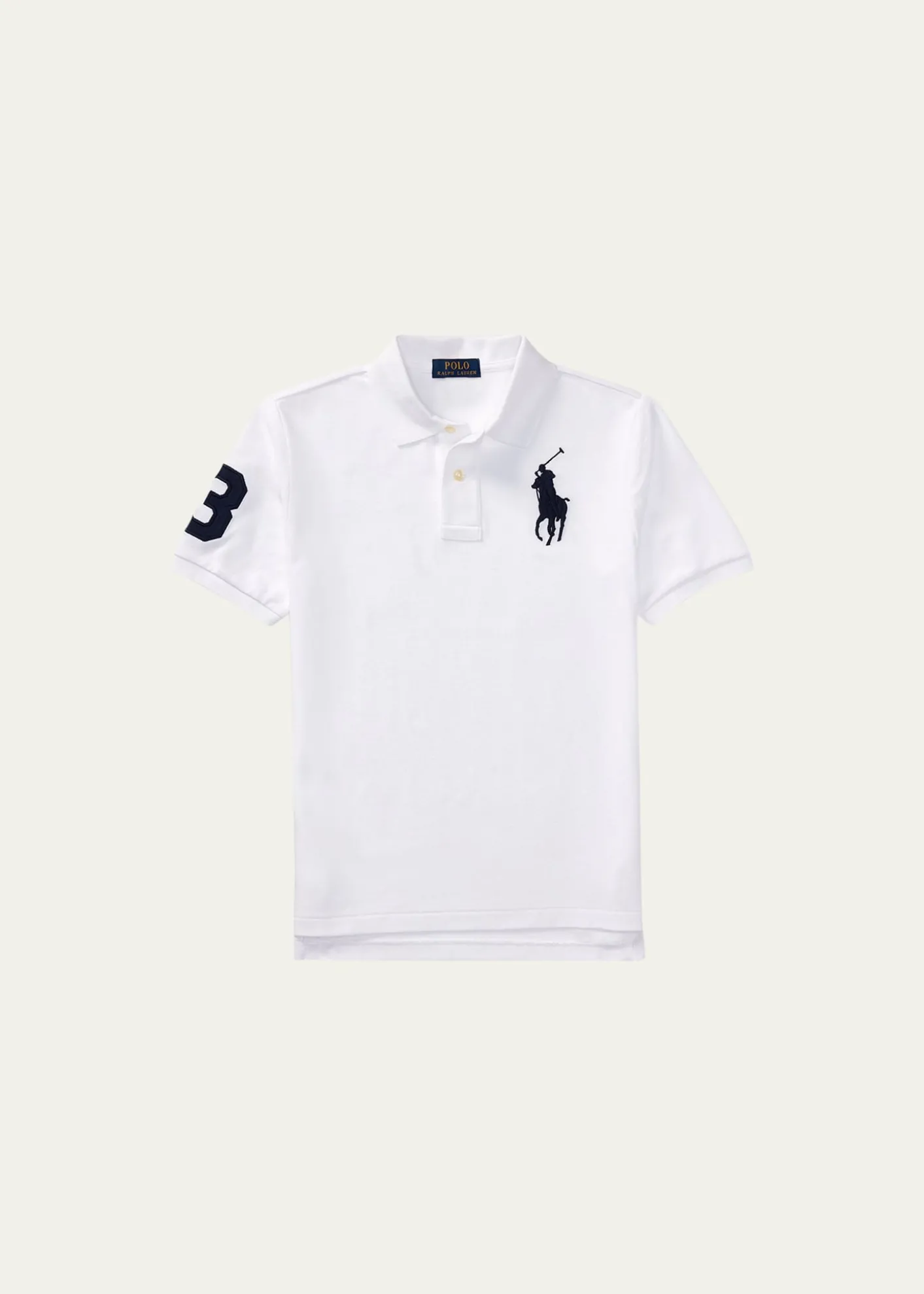 Polo Ralph LaurenBoy's Big Pony Mesh Knit Polo, Size S-XL