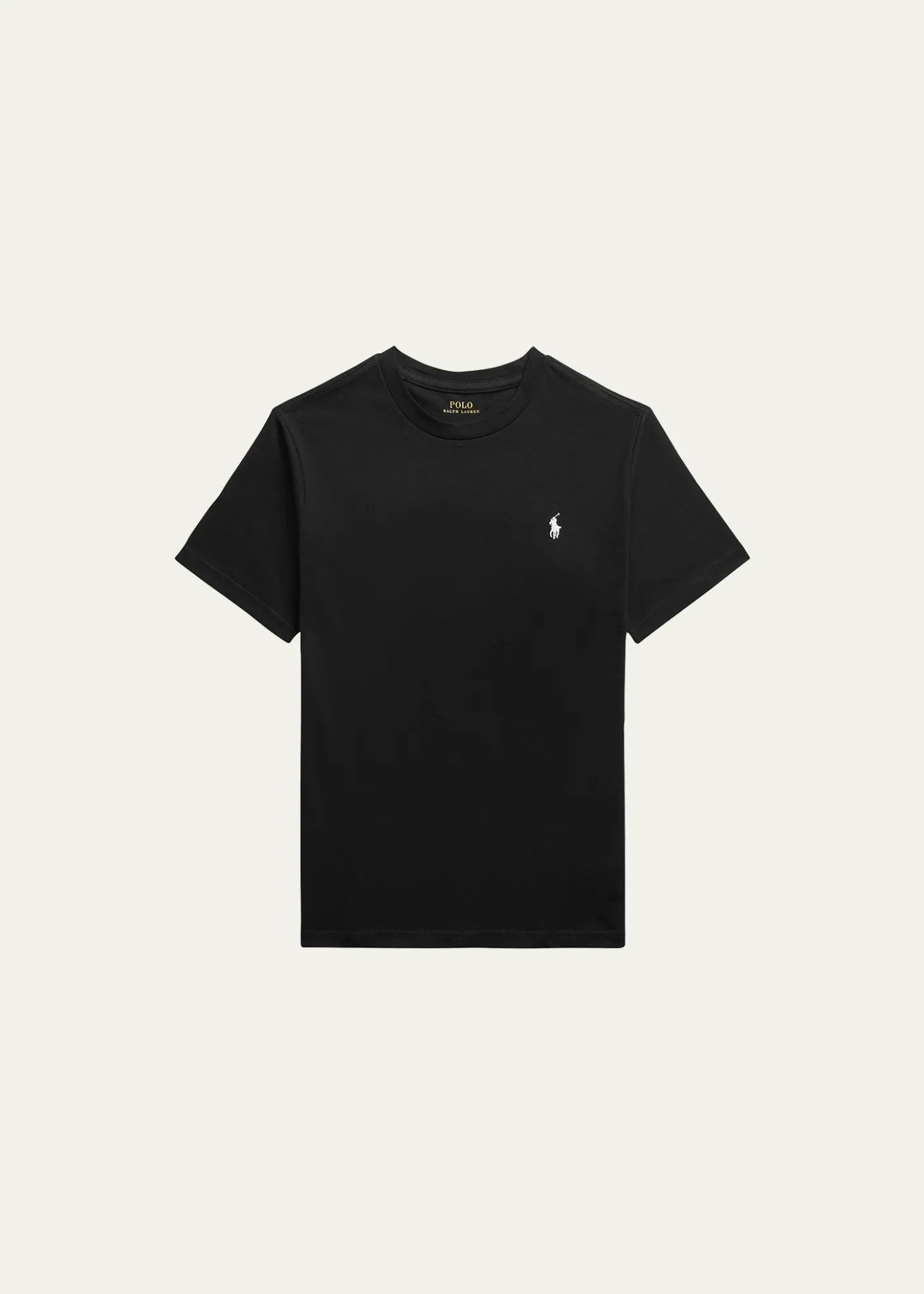 Polo Ralph LaurenBoy's Cotton Jersey Crewneck Tee, Size S-XL