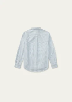 Polo Ralph LaurenBoy's Cotton Oxford Stripe Sport Shirt, Size S-XL