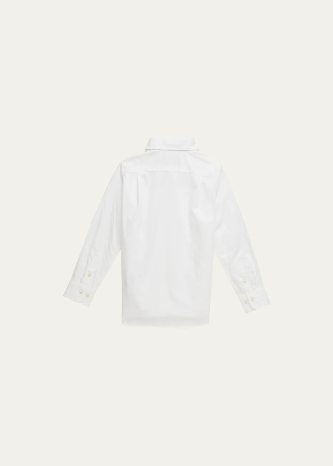 Polo Ralph LaurenBoy's Poplin Embroidered Dress Shirt, Size 5-7
