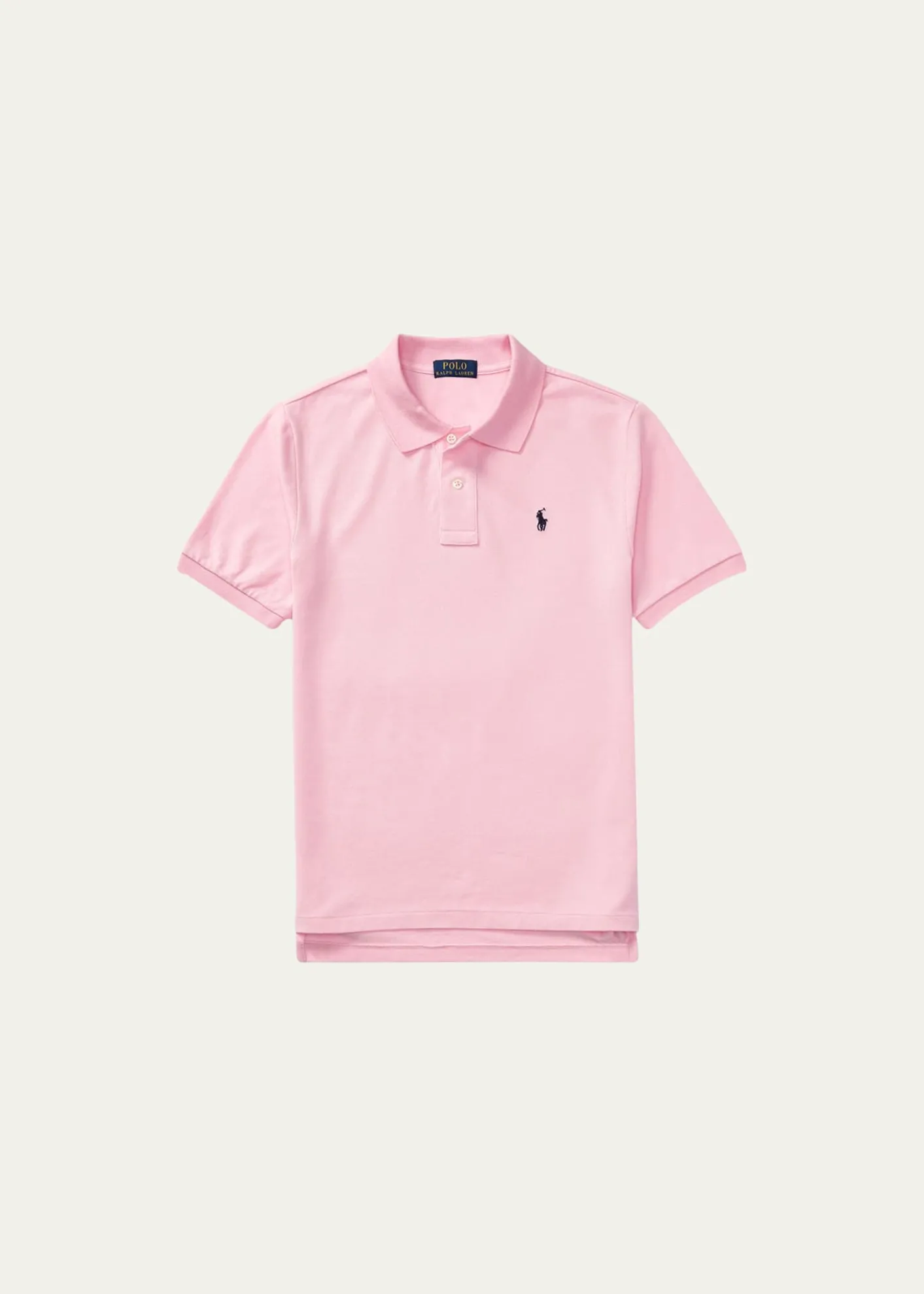 Polo Ralph LaurenBoy's Short-Sleeve Logo Embroidery Polo Shirt, Size S-XL
