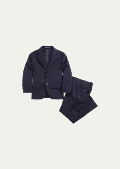 Polo Ralph LaurenLittle Boy's & Boy's Polo Wool Twill Suit