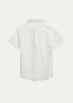 Polo Ralph LaurenLittle Boy's & Boy's Linen Short-Sleeve Shirt