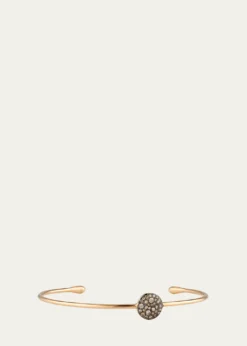 Pomellato Sabbia Brown Diamond Station Bracelet in 18K Rose Gold