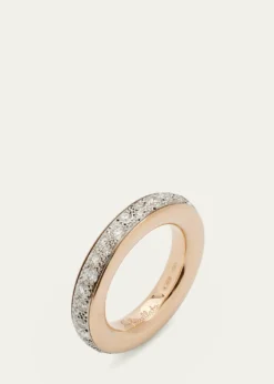 PomellatoIconica 18K Rose and White Gold Ring with Diamonds