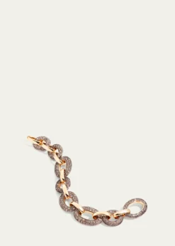 Pomellato18K Catene Brown Diamond Link Bracelet