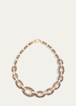Pomellato18K Catene Brown Diamond Link Bracelet