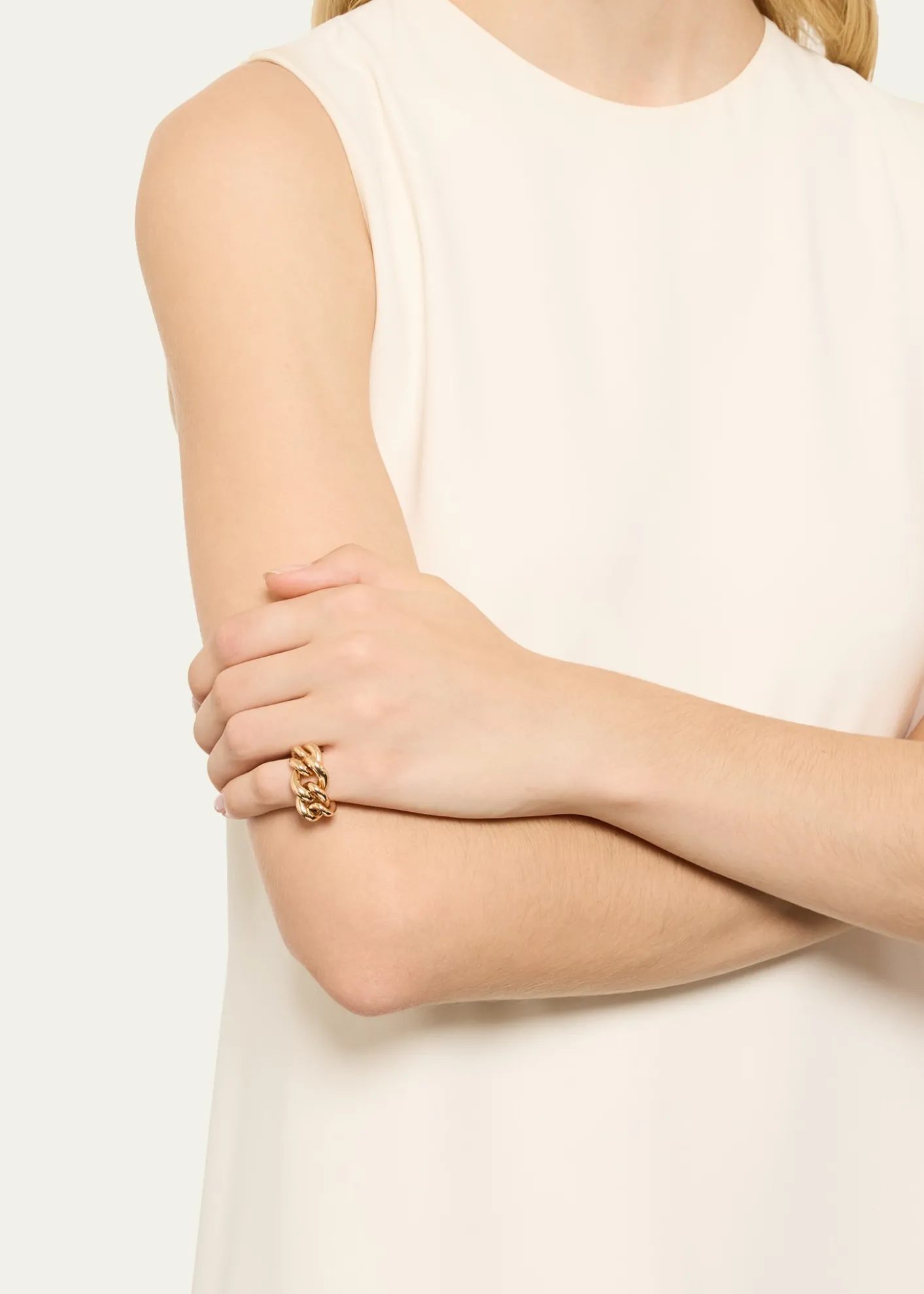 Pomellato18K Rose Gold Catene Ring