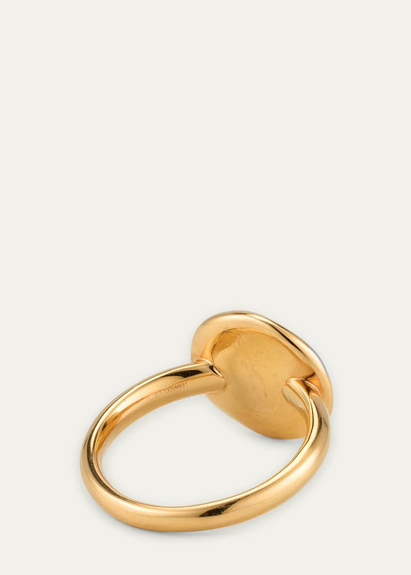 PomellatoSabbia 18K Gold Diamond Ring