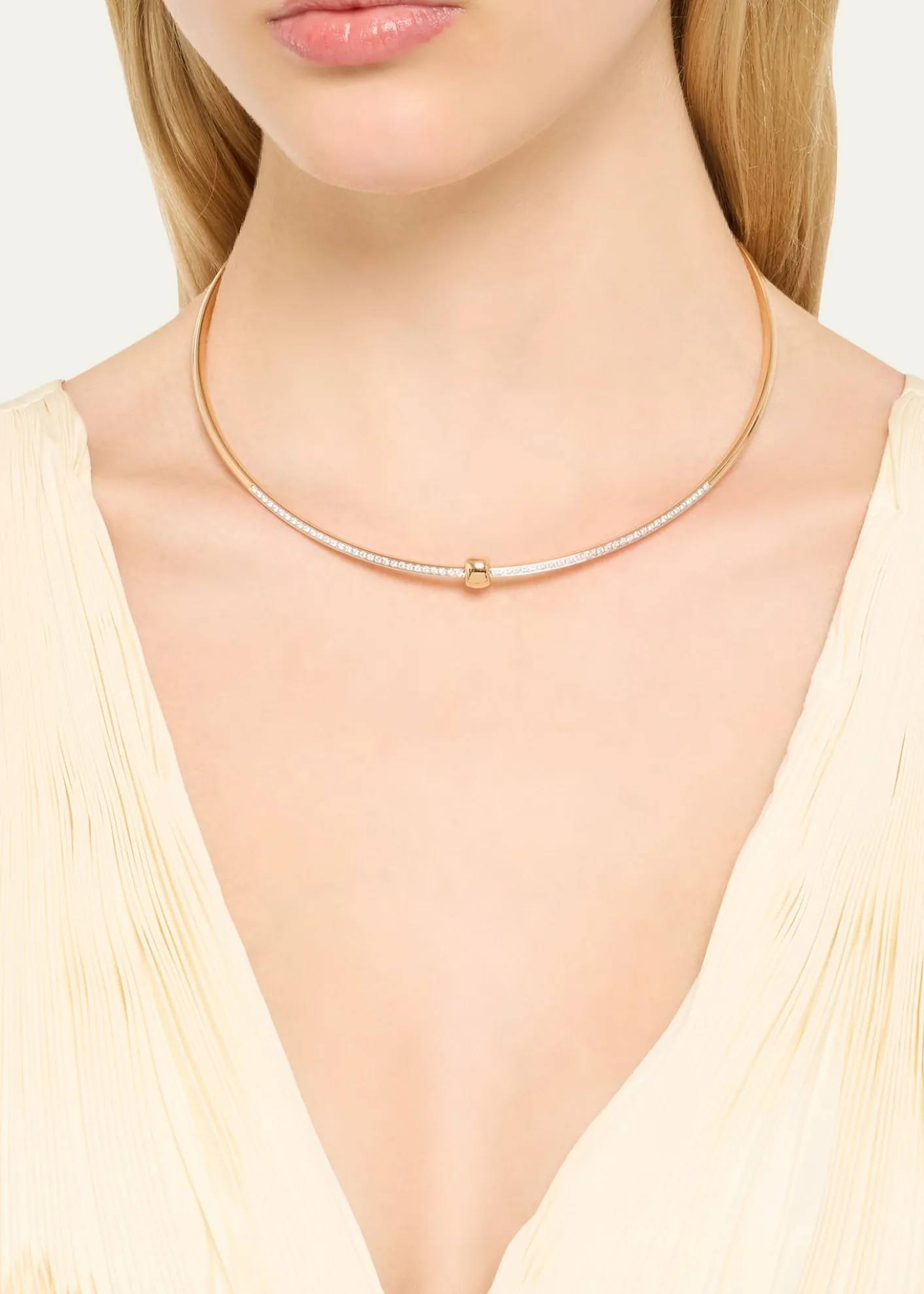 PomellatoTogether 18K Rose Gold Diamond Collar