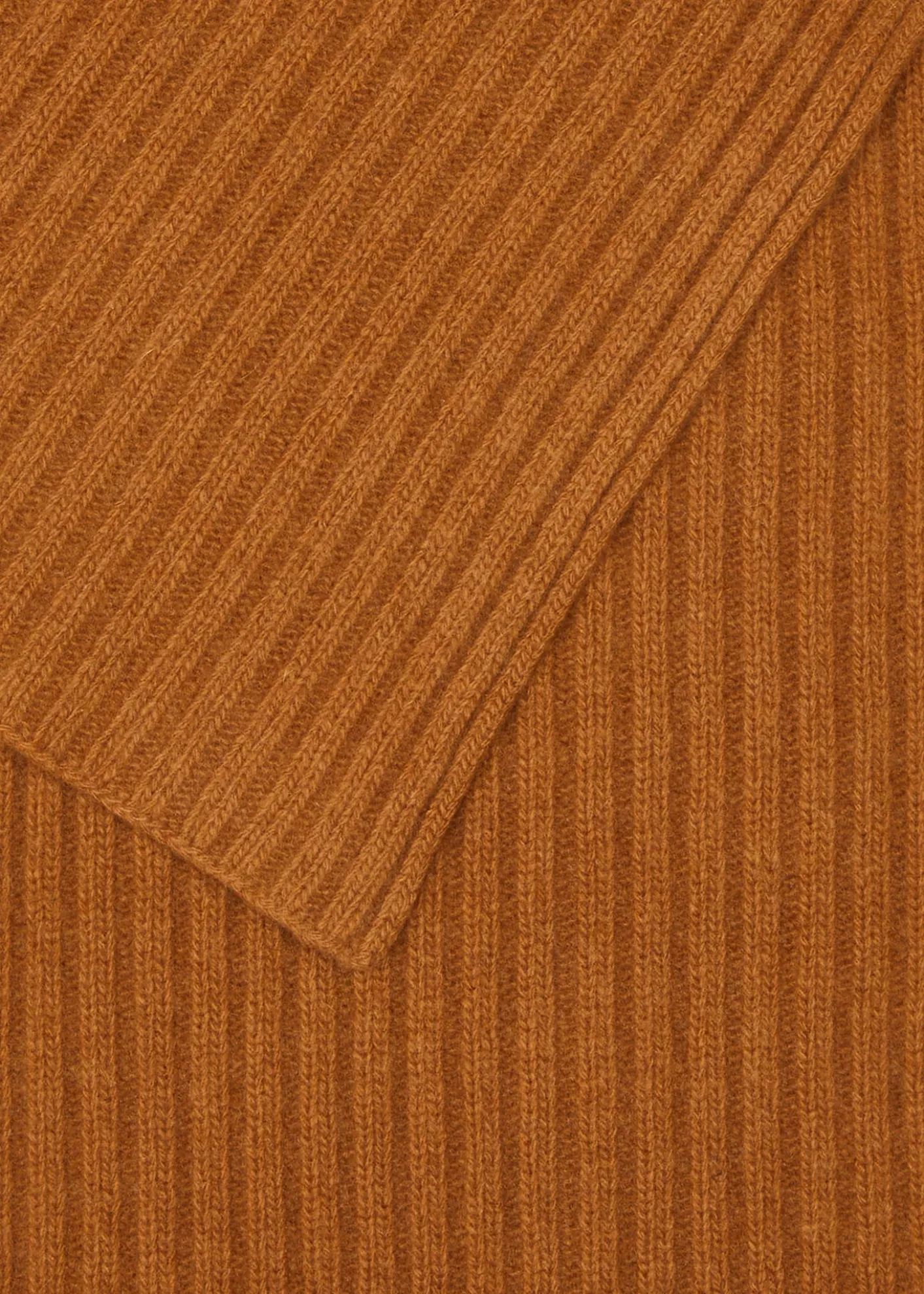 PortolanoRibbed Cashmere Scarf