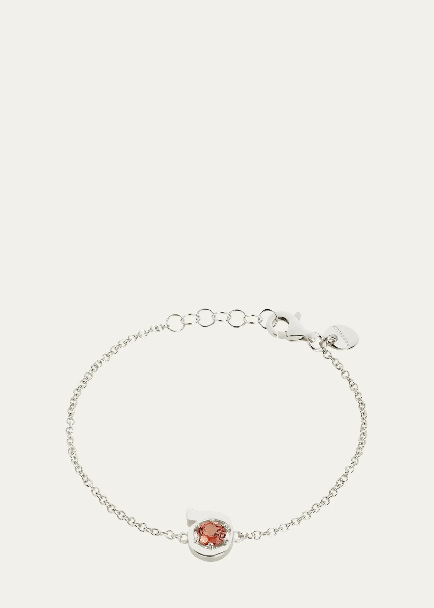 Procaccia Jewelry18K Gold Hebrew SAMECH Initial Bracelet