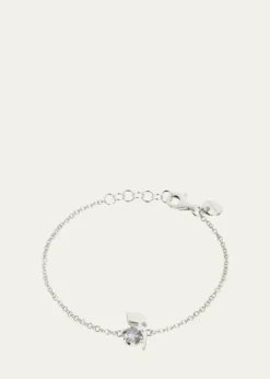Procaccia Jewelry18K Gold Hebrew ZAYN Initial Bracelet