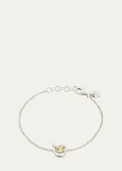 Procaccia Jewelry18K Gold Hebrew TET Initial Bracelet