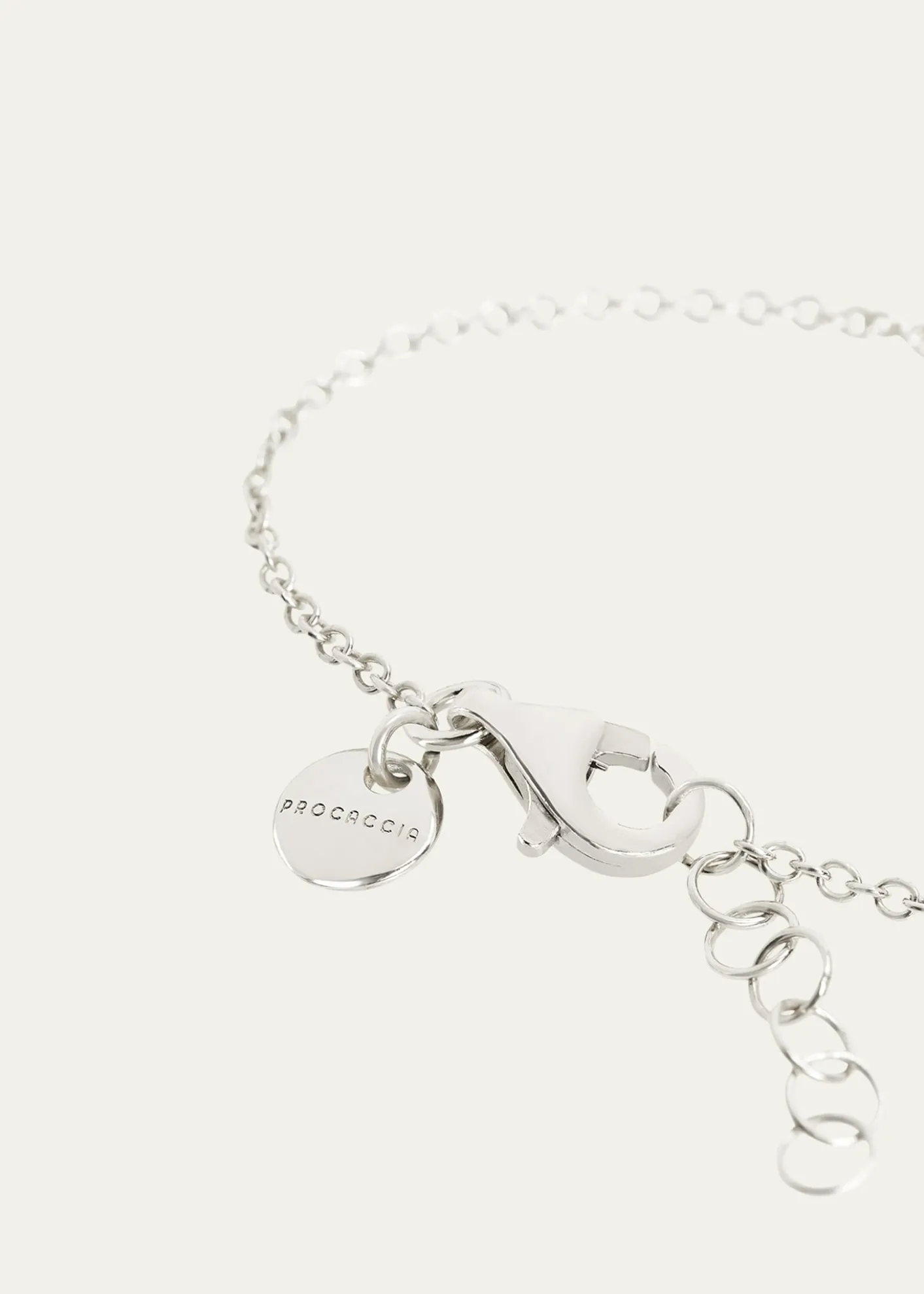 Procaccia Jewelry18K Gold Hebrew ALEF Initial Bracelet