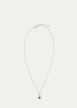 Procaccia Jewelry18K Gold Hebrew RESH Initial Necklace