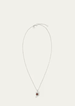 Procaccia Jewelry18K Gold Hebrew AYN Initial Necklace
