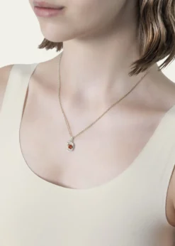 Procaccia Jewelry18K Gold Hebrew PEH Initial Necklace