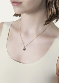 Procaccia Jewelry18K Gold Hebrew SHIN Initial Necklace