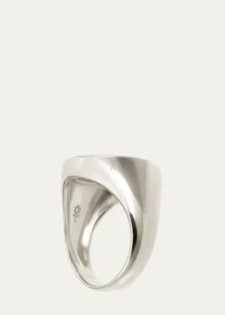 Procaccia Jewelry18K Gold Hebrew TAV Initial Signet Ring