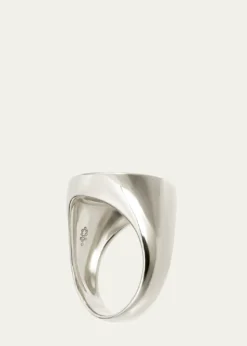 Procaccia Jewelry18K Gold Hebrew HEI Initial Signet Ring