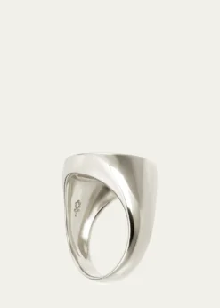 Procaccia Jewelry18K Gold Hebrew KHET Initial Signet Ring
